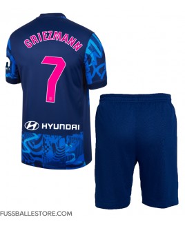 Günstige Atletico Madrid Antoine Griezmann #7 3rd trikot Kinder 2024-25 Kurzarm (+ Kurze Hosen)